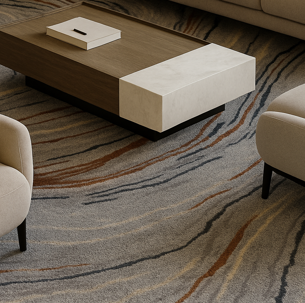 Custom made - Marble Strata Rug