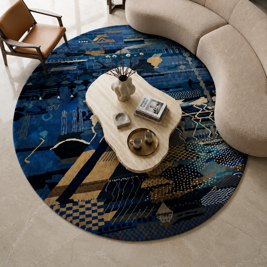 Custom made - Azur Echo Rug