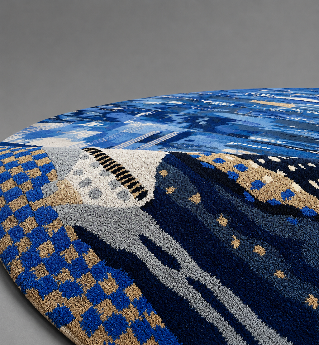 Custom made - Azur Echo Rug