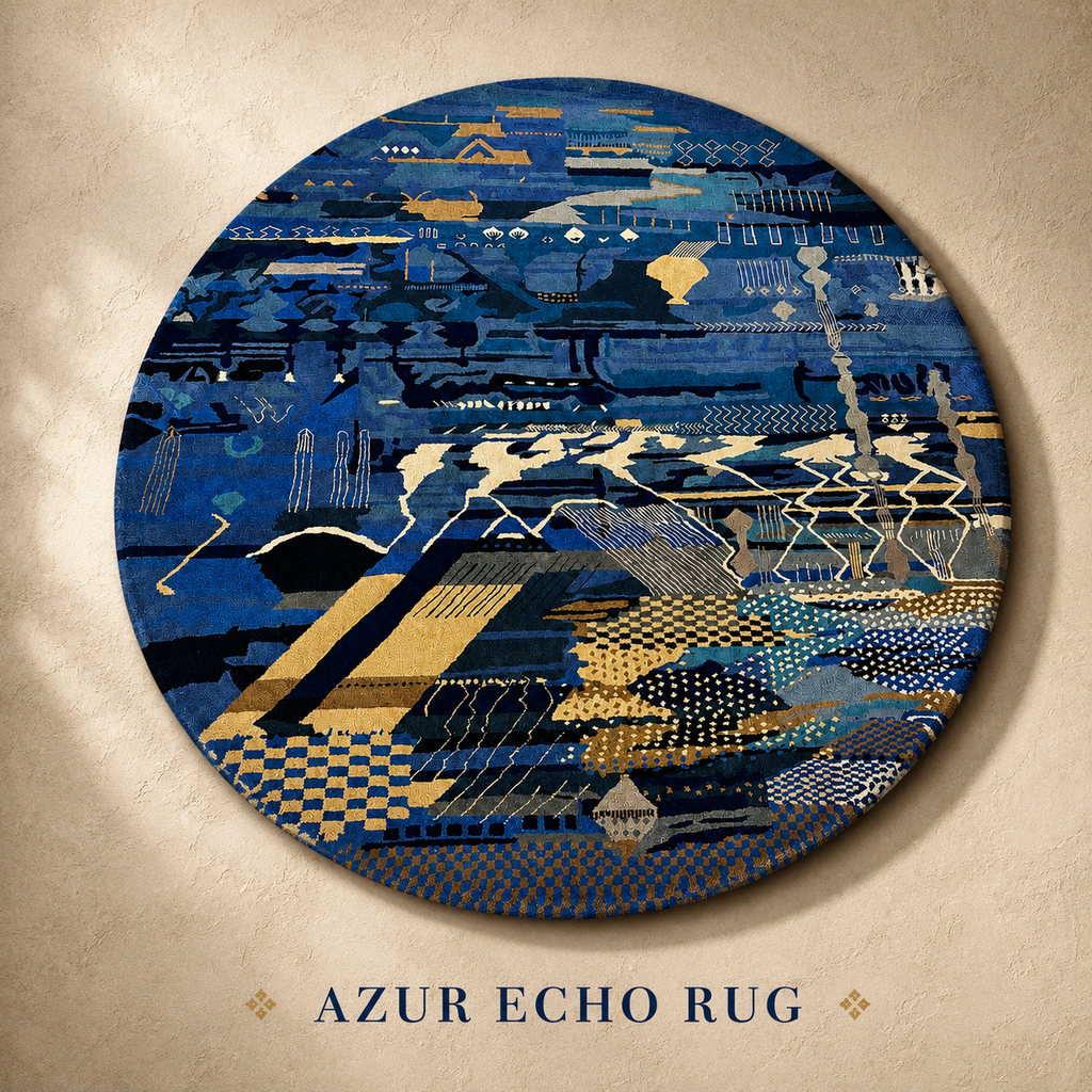 Custom made - Azur Echo Rug