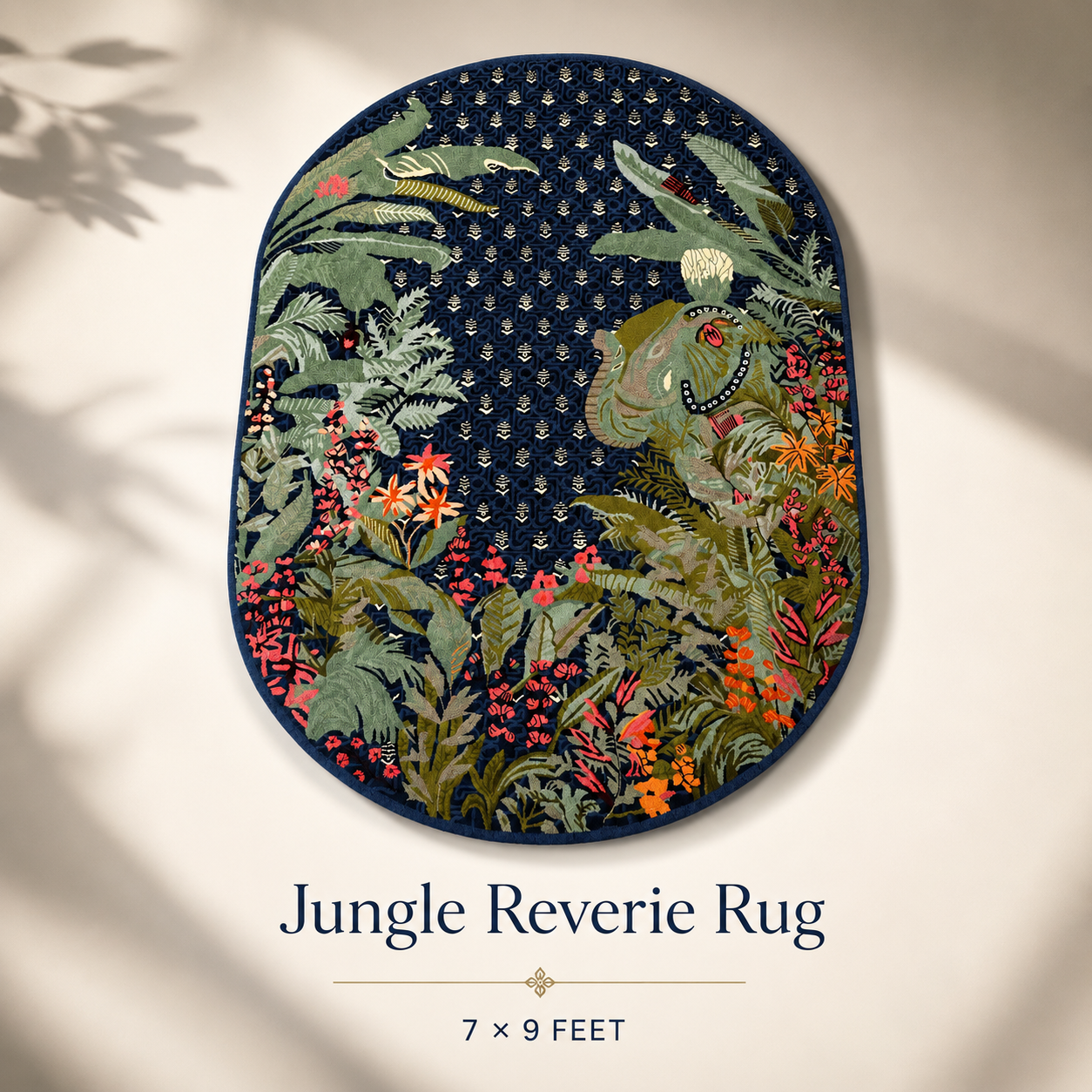 Custom made- Jungle Reverie Rug