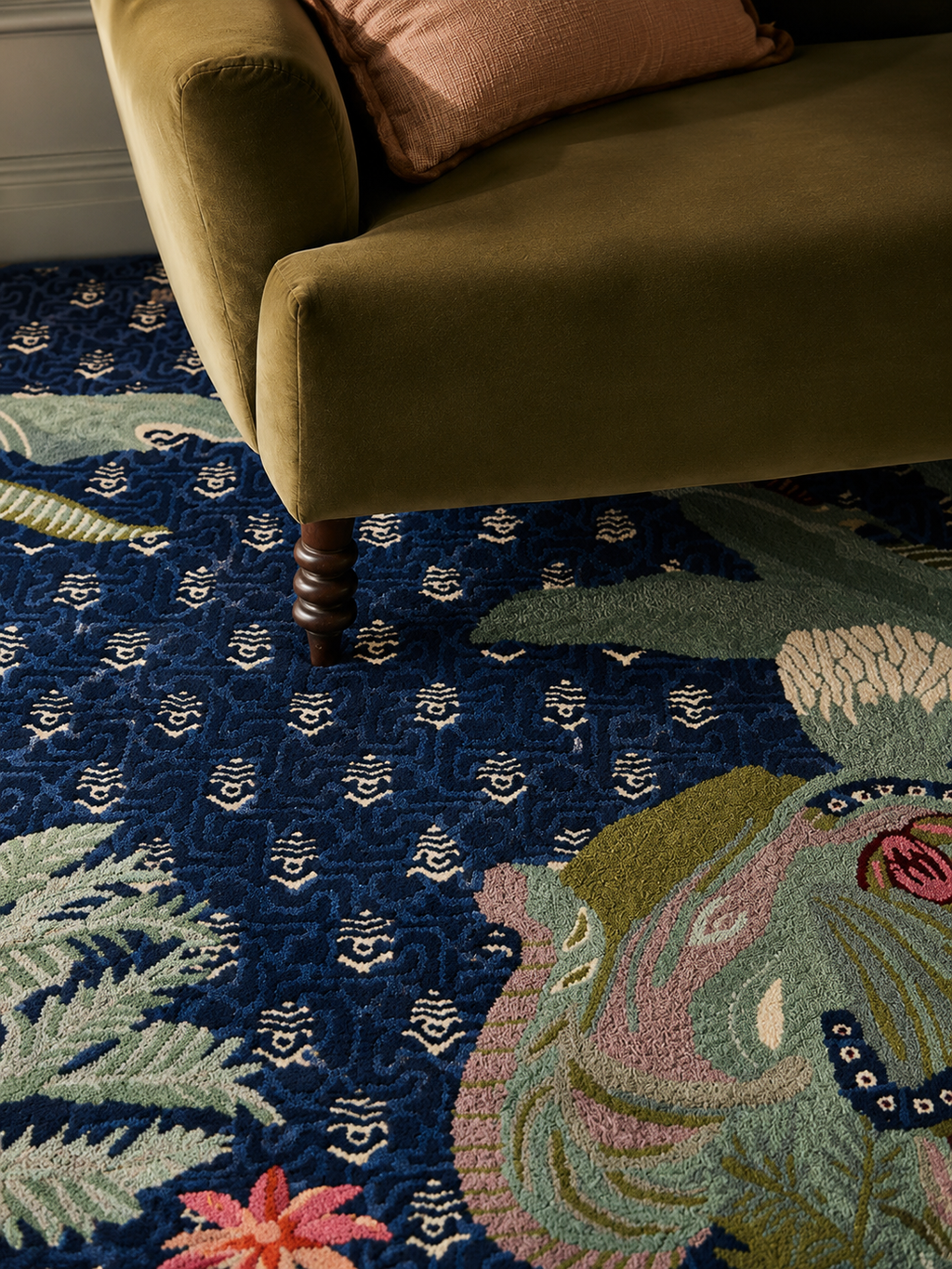 Custom made- Jungle Reverie Rug