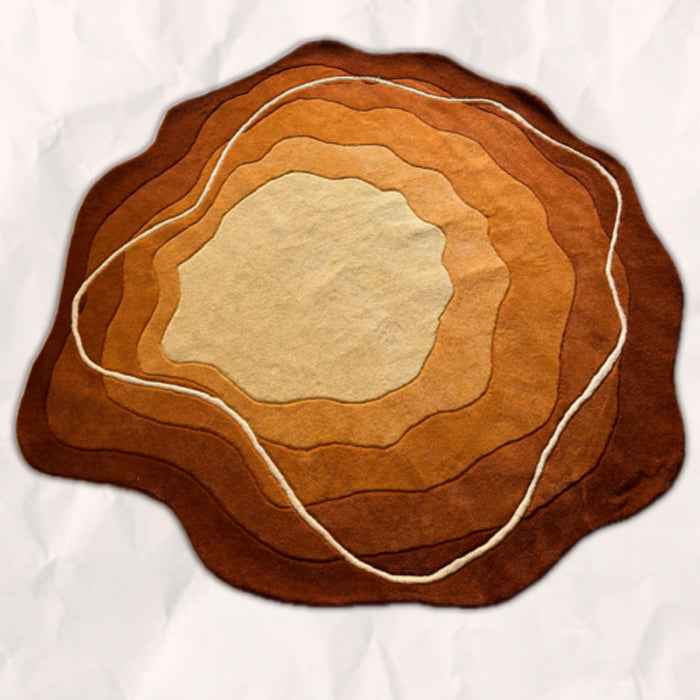 Terracota bloom rug