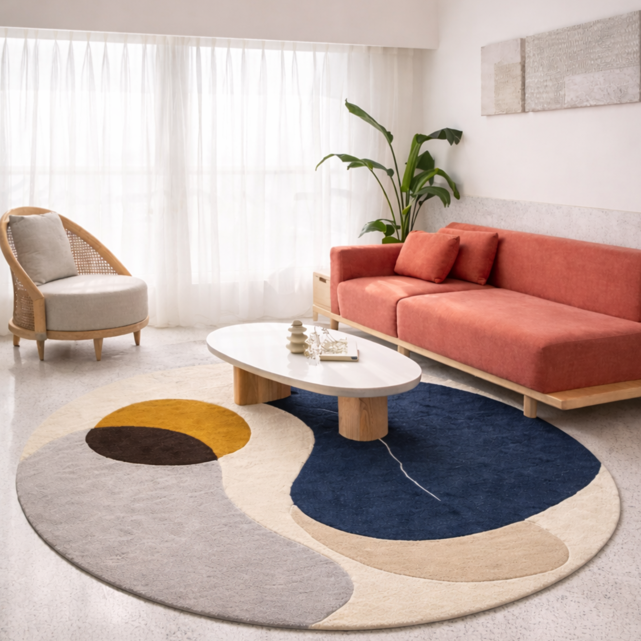 Custom made - Ocean harmony rug
